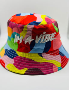 Multicolored Bucket hat